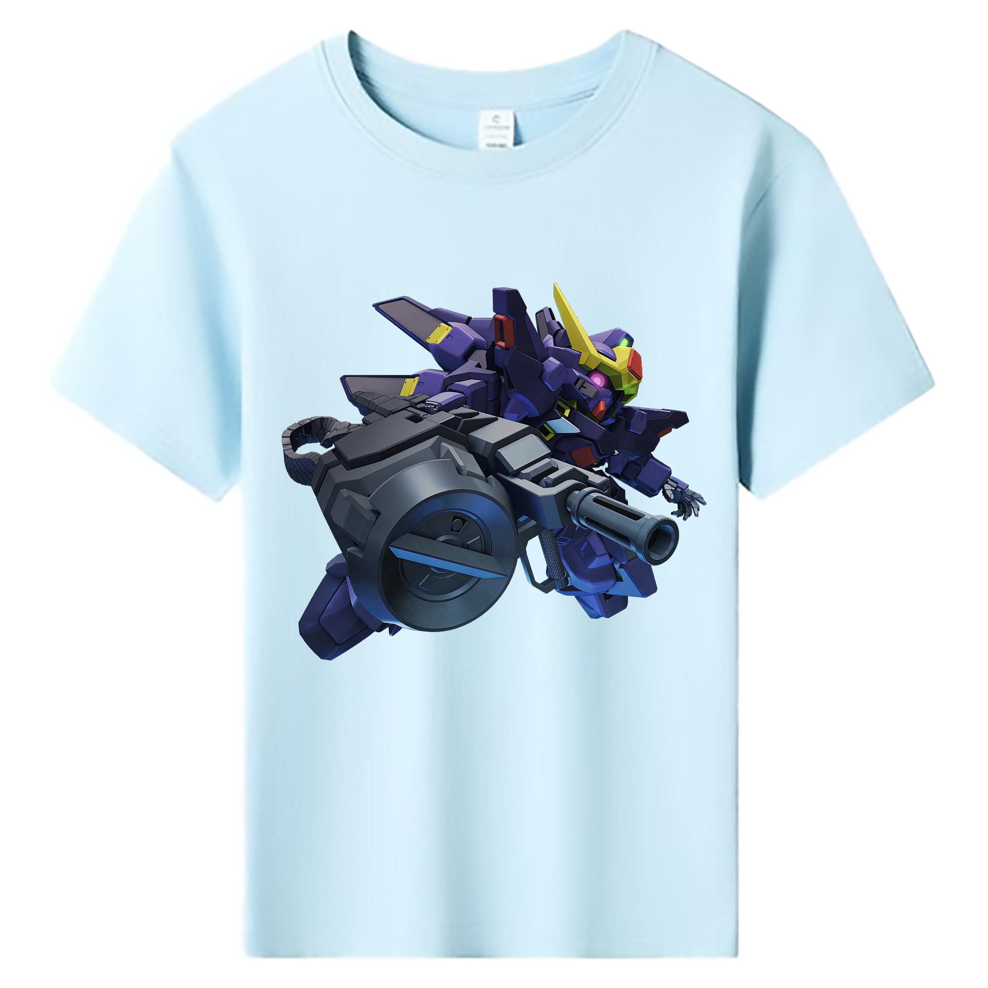 （画像用） 機動戦士ガンダム Mobile Suit Gundam 綿100％キッズTシャツ（フロントプリント）
